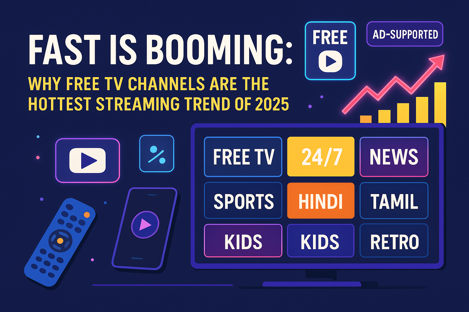 FAST Is Booming: Why Free TV Channels Are the Hottest Streaming Trend of 2025