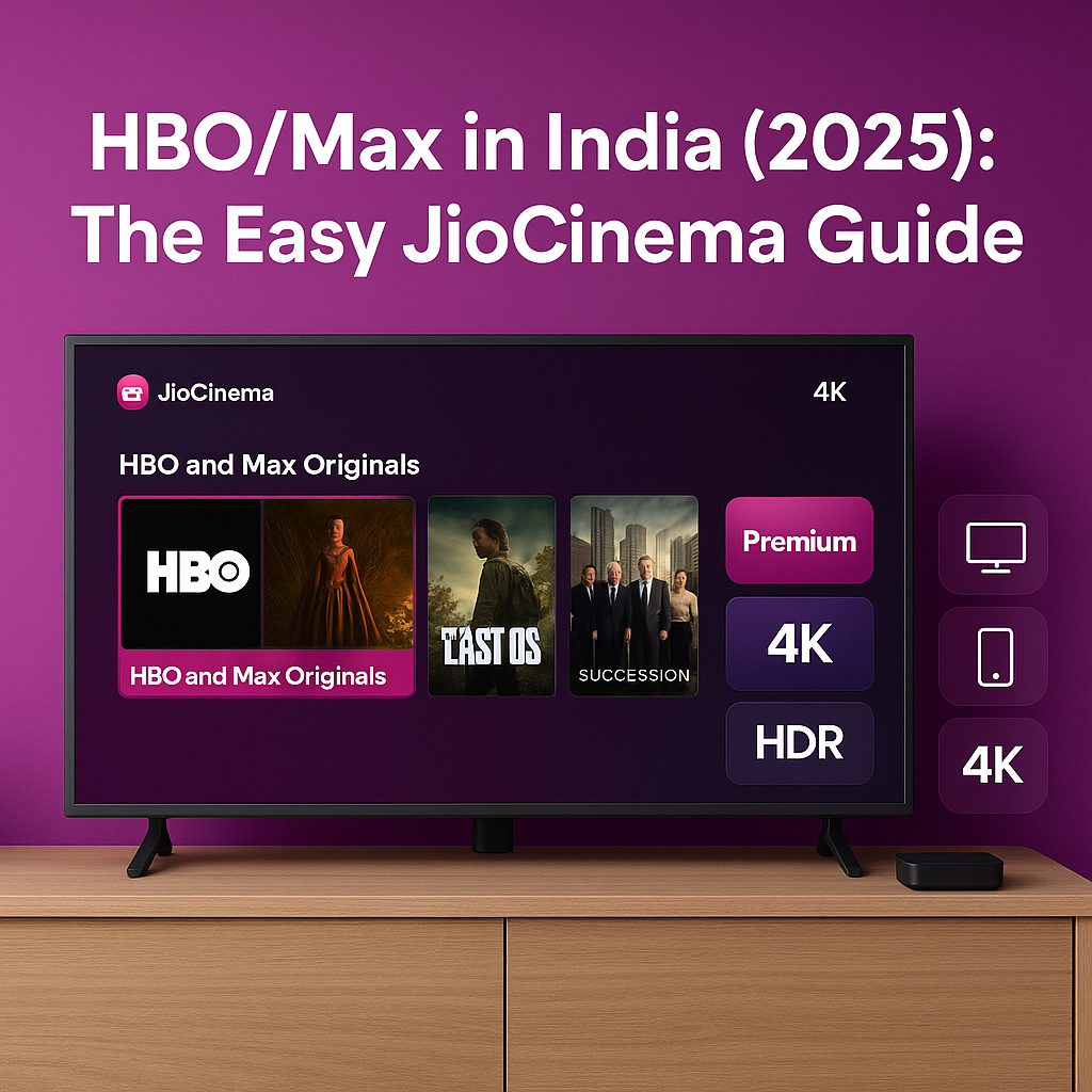 HBO/Max in India (2025): The Easy JioCinema Guide—Plans, Devices & Must-Watch Shows
